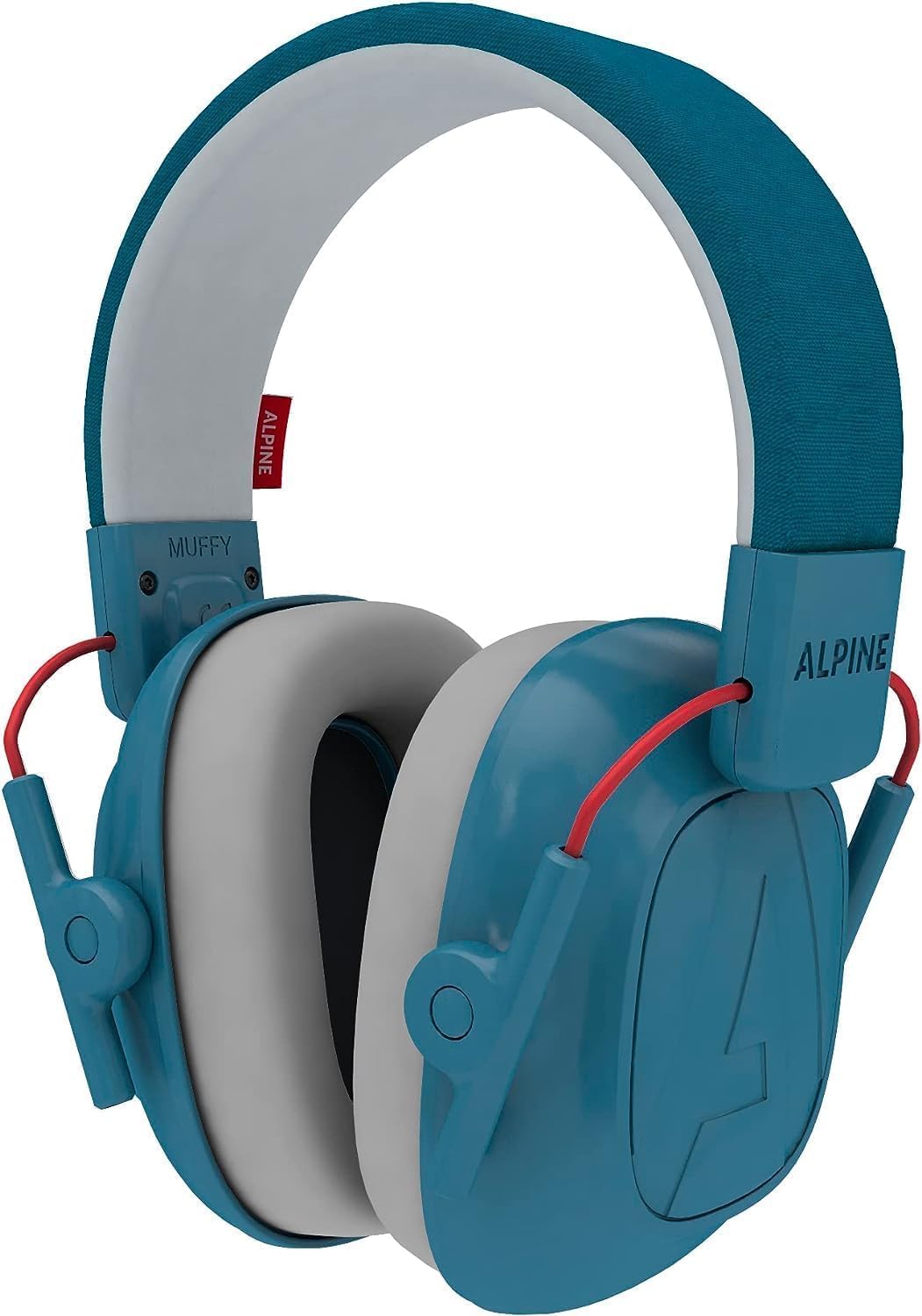 Alpine Muffy Kids Ear Defenders Children aged up to 16 – CE & UKCA Certified – 25 dB Noise Cancelling Headphone for Autism, Sensory Aid – Premium Hearing Protection with Adjustable Headband – Blue