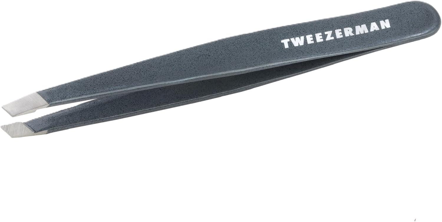 Tweezerman Slant Tweezer – Tweezerman Tweezers for Eyebrows Blue Stone