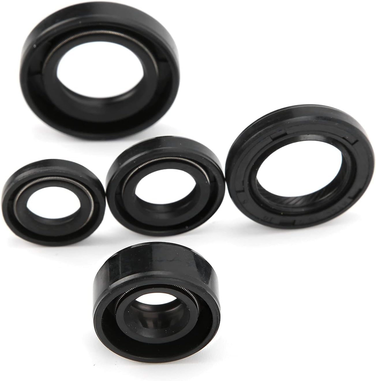 5 PCS Engine Oil Seal Kit, Motorbike Oil Seal Tools Kit Steel Alloy, Motorbike Oil Seal Installation Tool Compatible With Lifan 110ml 125ml 140ml PIT PRO Trail Quad Dirt Bike