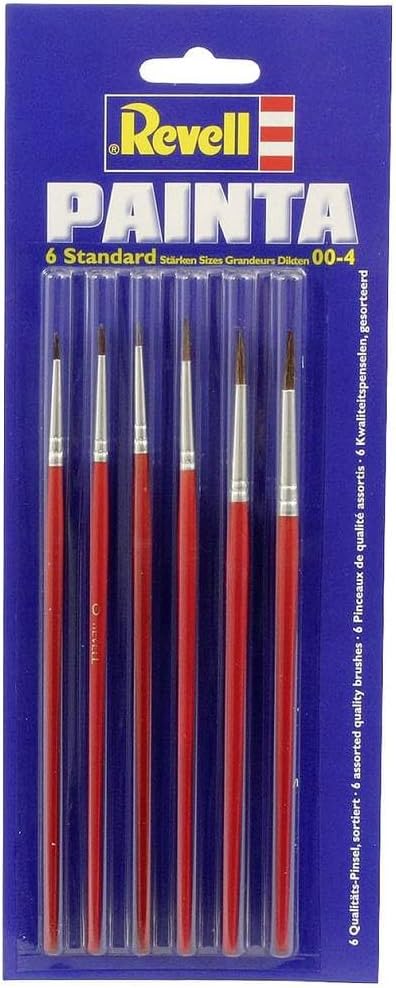 Paint Brush Set (Painta Standard), 6 Brushes