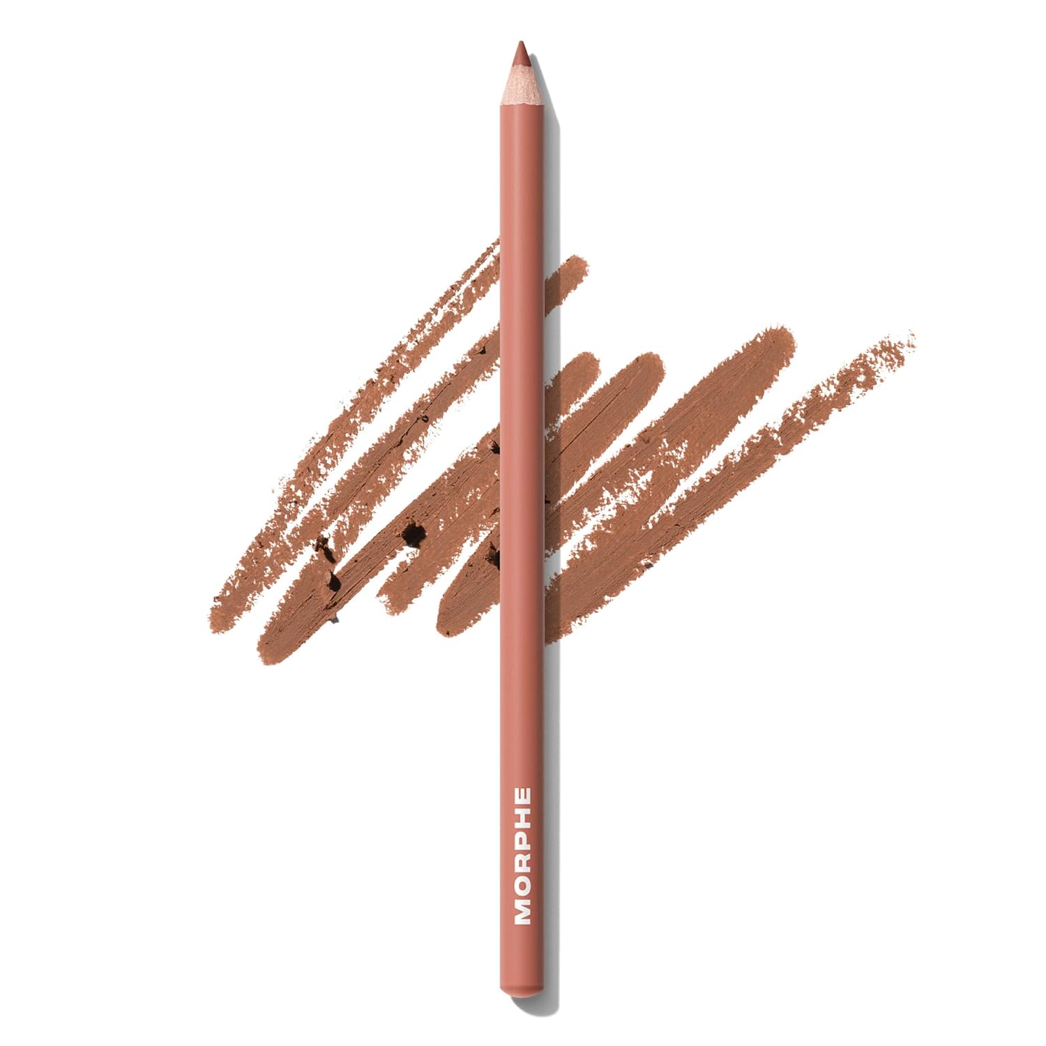 Morphe Signature Lip Liner Pencil - Creamy, Long Lasting Definer for Precise Shaping and Filling - Lip Makeup Essential with Smooth Glide - Professional Lipliner Pencil - Honey (0.05 oz)