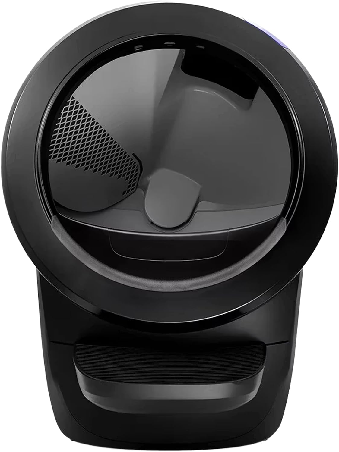 Whisker Litter-Robot 4 with Step & Fence, Black - Automatic