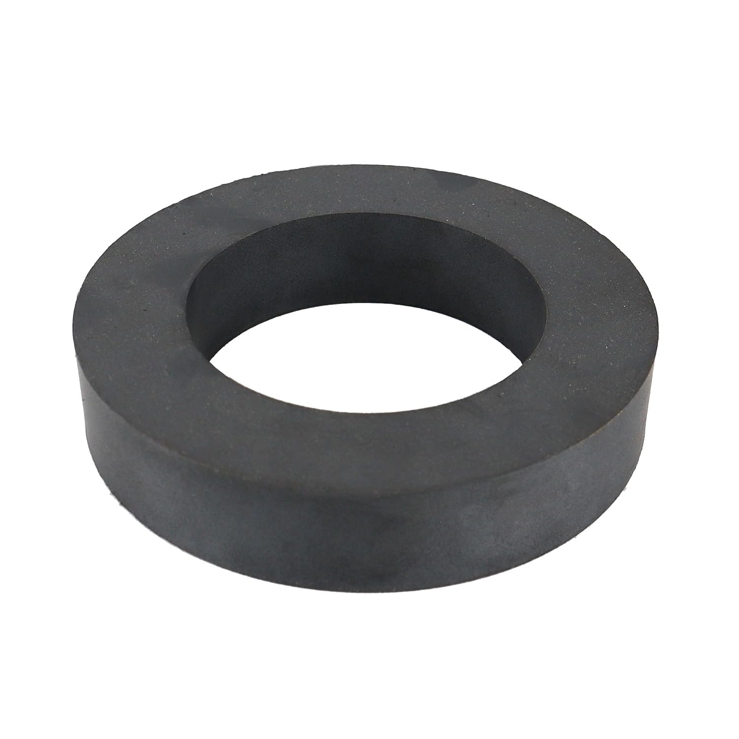 Ferrite Ring Magnet, 4In Dia, Big Round Circle Ceramic Magnets with Hole, Strong Large Donut Circular Magnetic Ring Heavy Duty for DIY, Crafts Speaker Creative Hobbies Science