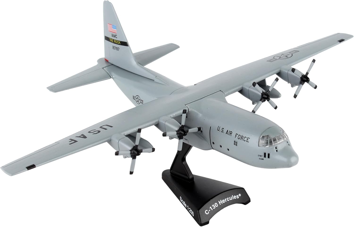 Daron Postage Stamp USAF C-130 1/200 Spare 617 Airplane (PS5330-3)