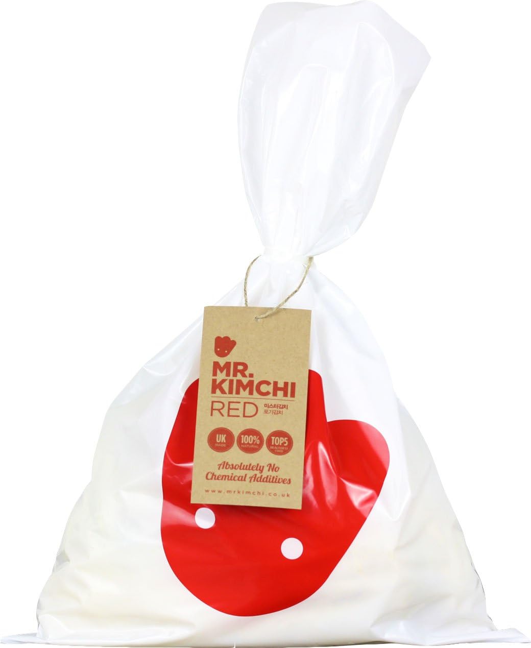 2kg Freshly UK Made Kimchi Based on Authentic Korean Recipe (No Artificial Additives, Gluten Free, Natural Fermentation, Natural Probiotics)