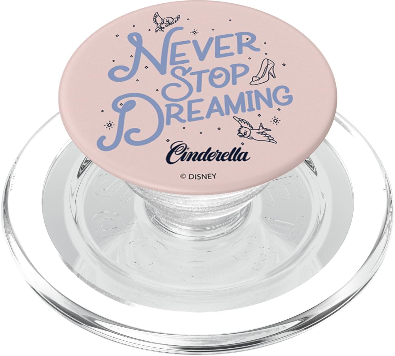 Disney Cinderella Never Stop Dreaming PopSockets MagSafe PopGrip for iPhone