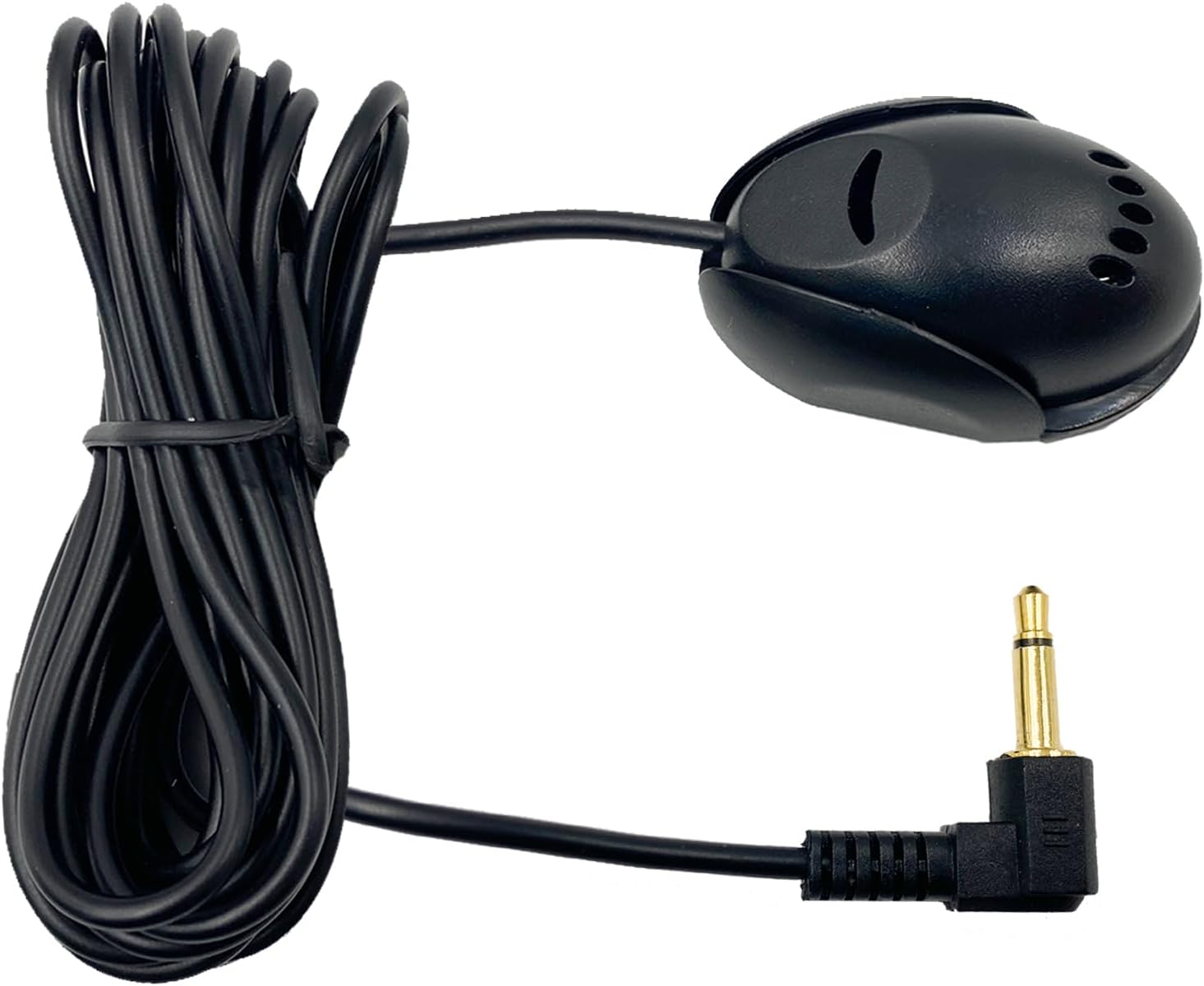 SPTSSWET 3.5mm Car Microphone Compatible with Alpine JVC Sony Jensen Kenwood for Car Vehicle Head Unit Audio Stereo Radio GPS DVD with 3m Cable, Plug and Play
