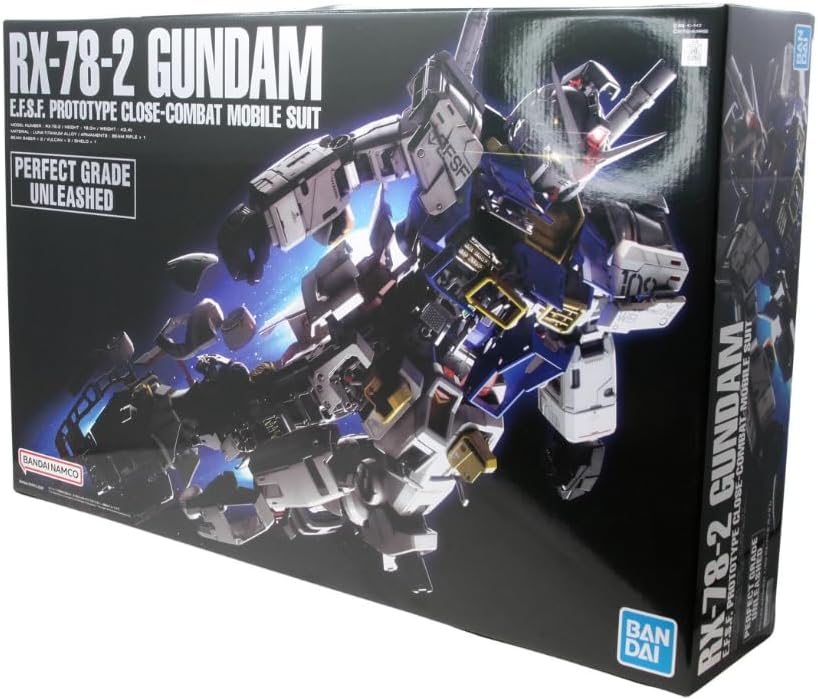 BANDAI NAMCO Entertainment Perfect Grade 1/60 Scale Unleashed RX-78-2 Gundam Model kit