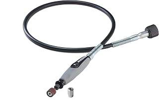 Dremel Flex Shaft Rotary Tool Attachment with Comfort Grip and 36” Long Cable - Engraver, Polisher, and Mini Sander- Ideal for Detail Metal Engraving, Wood Carving, and Jewelry Polishing , 225-02