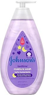 Johnson's Tear-Free Bedtime Baby Moisture Wash with Soothing NaturalCalm Aromas, 27.1 fl. oz