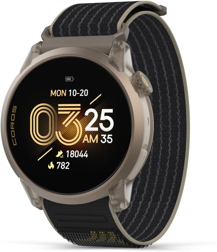 COROS PACE 4 Ultralight Sport GPS Watch, 1.2" AMOLED Touchscreen,19 Days of Daily use, Voice Features, Advanced Training Tools, Accurate GPS, Heart Rate Monitor (Jakob Ingebrigtsen, Aluminum)