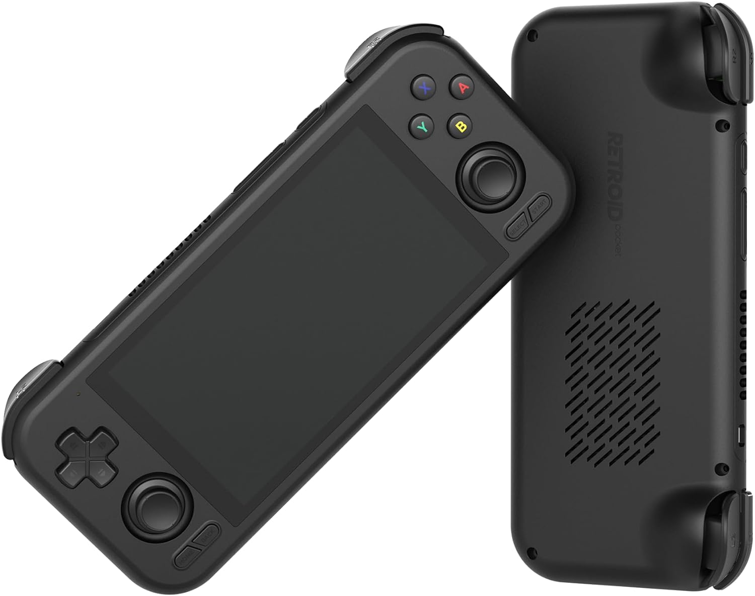 Retroid Pocket 4/4Pro Retro Game Handheld - Android Console with Multiple Emulators, 4.7 Inch Display, 5000mAh Battery - Classic Games Console (RP4 Pro, Black, D1100)
