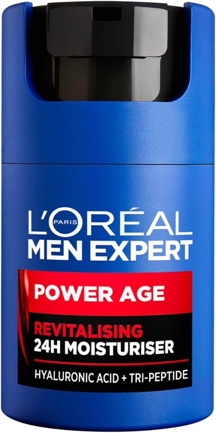 L'Oréal Paris Men Expert Moisturiser Power Age Hyaluronic Acid 50ml