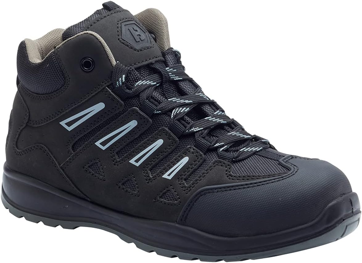 Blackrock Clayton Steel Toe Cap Boots, Water Resistant Work Boots, Mens Womens, Lightweight Safety Shoes, Working Boots, Slip Resistant Boots, Work & Utility Footwear, Work Shoes, Workwear
