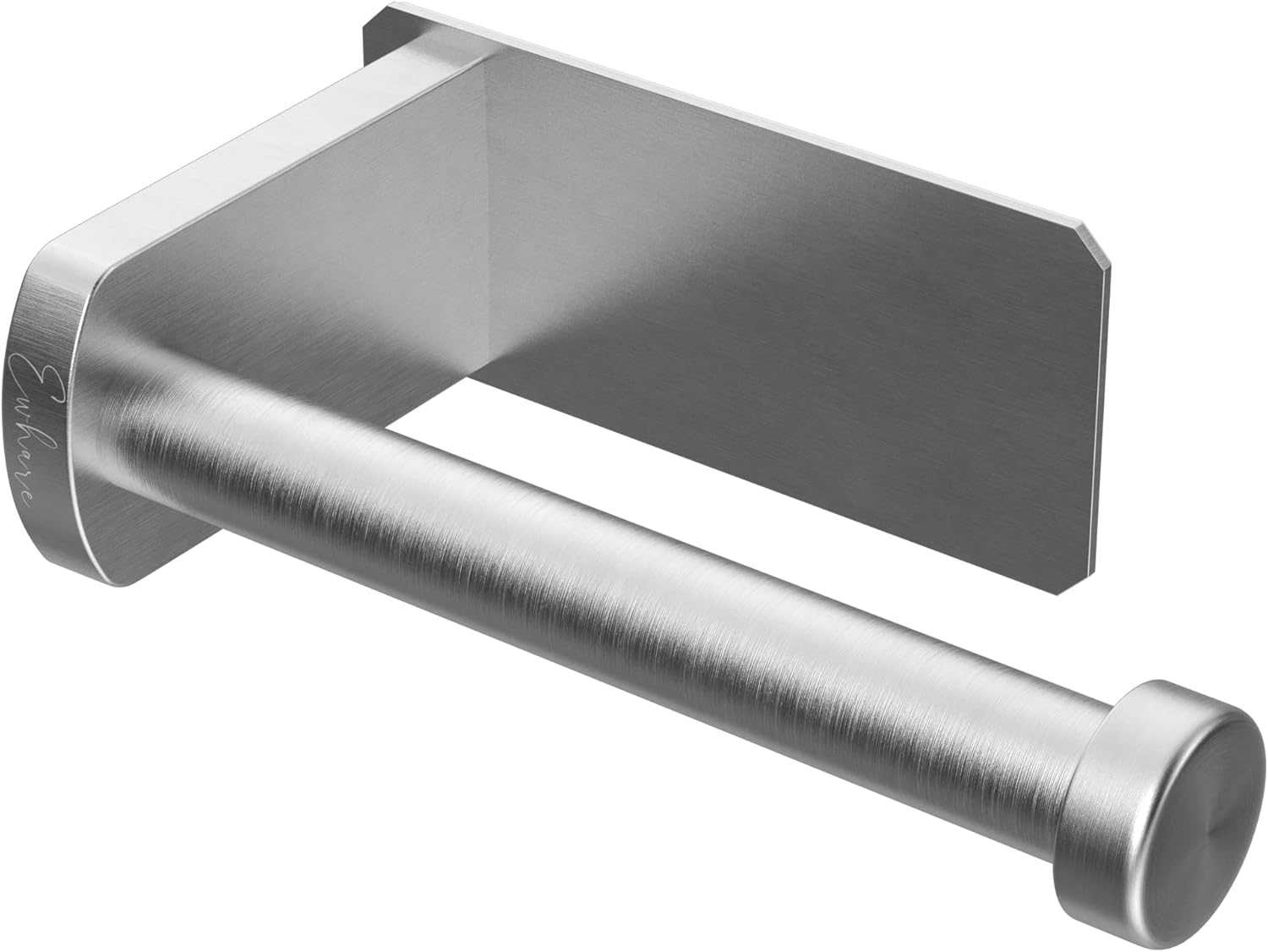 Ewhare Premium Toilet Roll Holder Wall Mounted - Self Adhesive, 304 Premium Stainless Steel Toilet Paper Holder for Bathroom & Kitchen - Waterproof & Rust Resistant - No Drilling Required