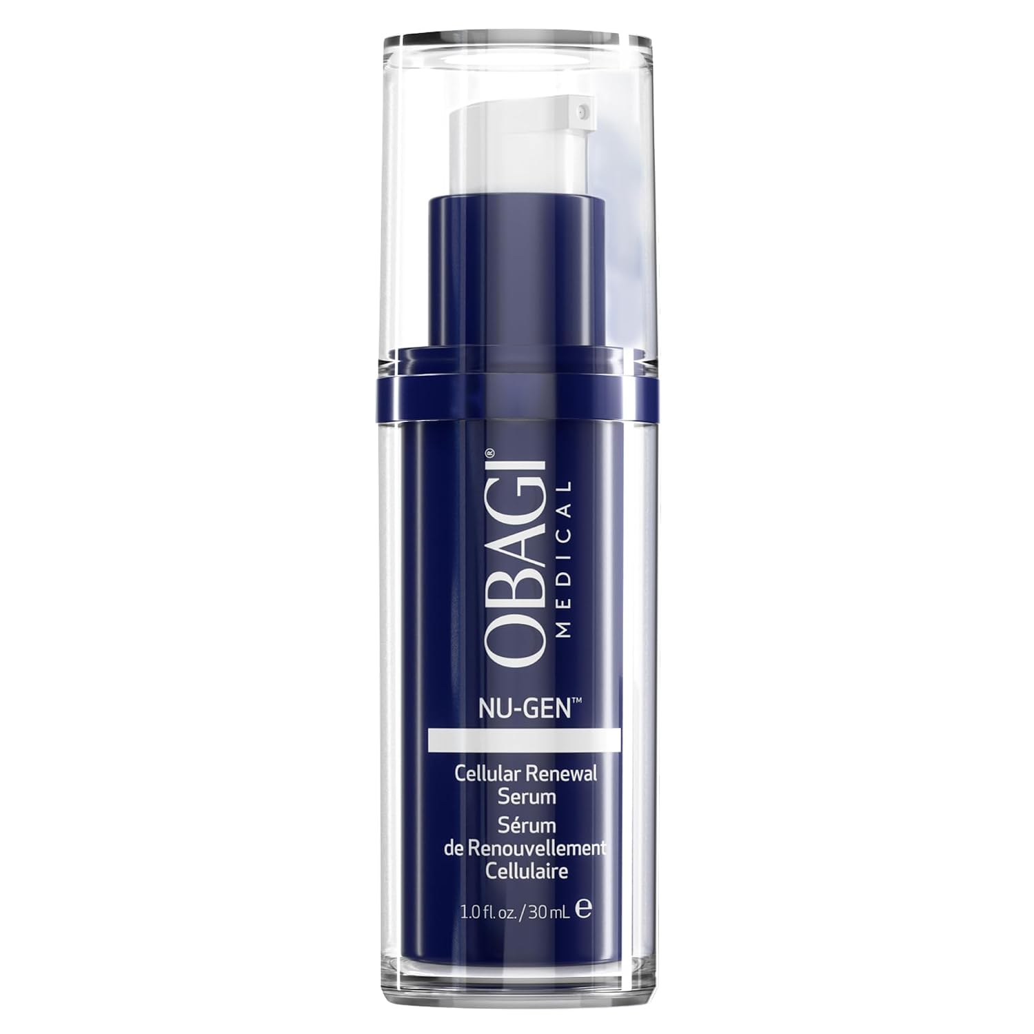 Obagi NU-GEN NAD+ Cellular Renewal Face Serum with Niacinamide & NMN – Clinically Proven Anti-Aging Serum Reduces Wrinkles & Dark Spots, Supports Collagen Production, Hydrates & Repairs Skin