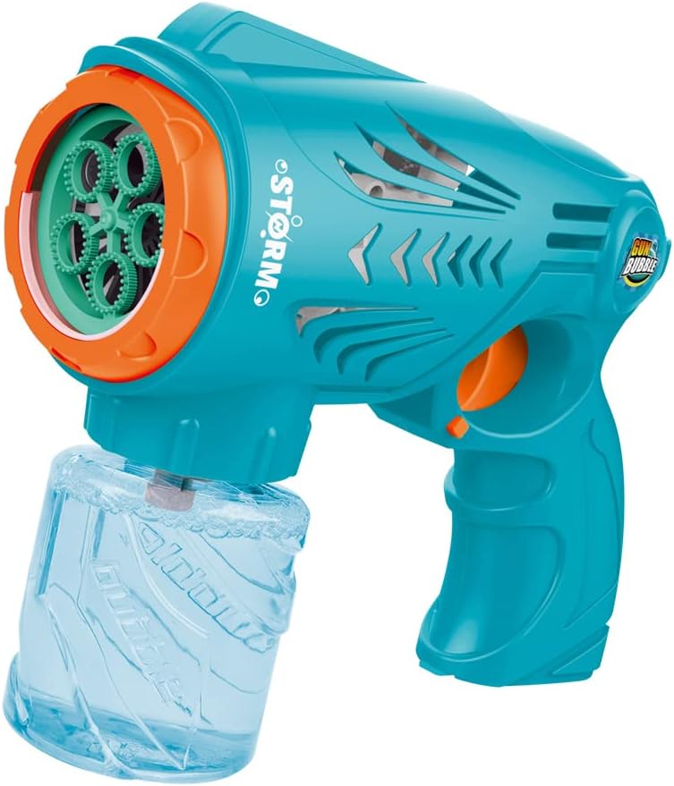 Ram© 2 In 1 Kids Bubble Gun Childrens Automatic Bubble Machine Bubble Maker Blower Toy