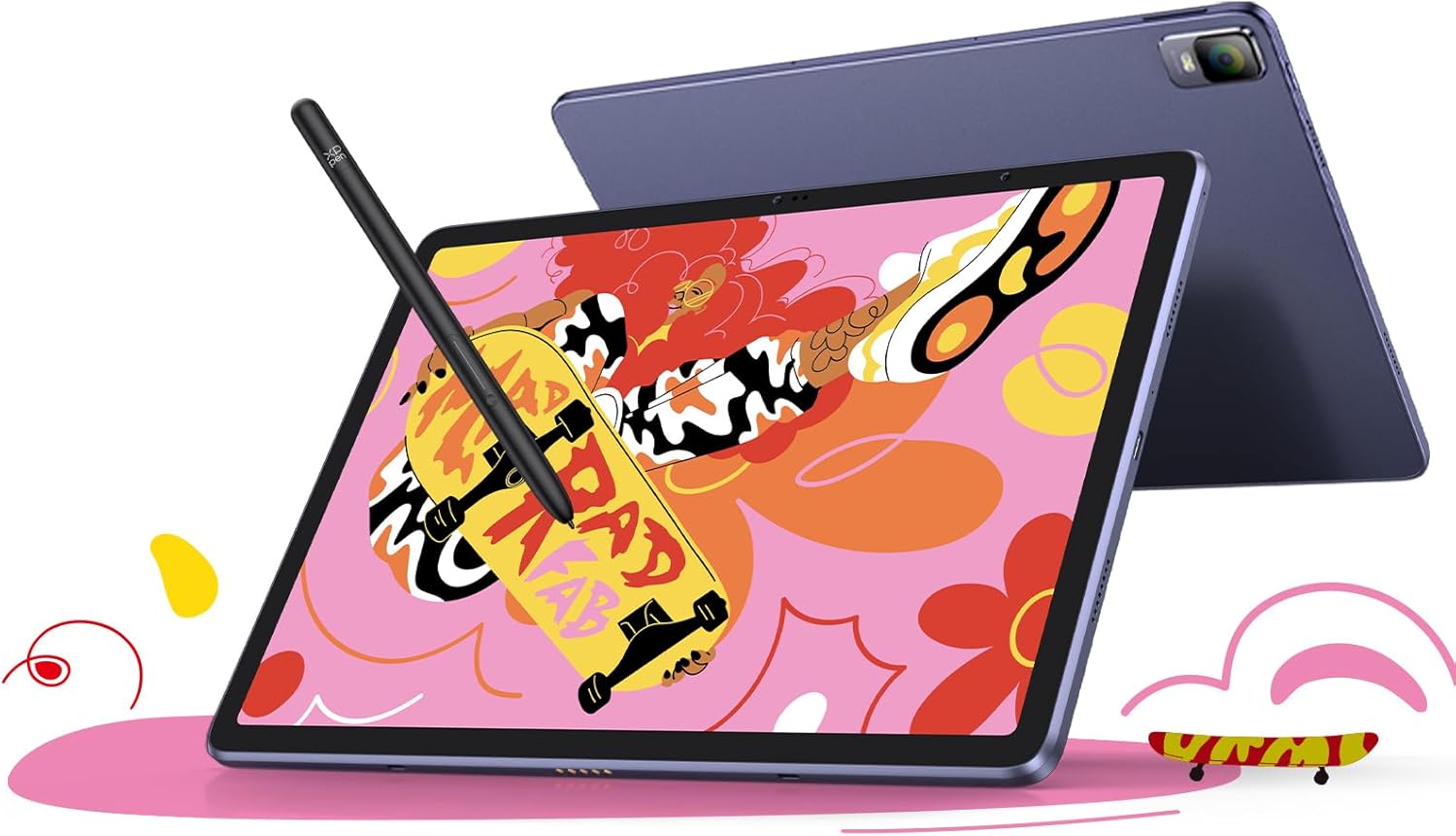 XPPen Magic Drawing Pad, Standalone Graphics Tablet with 12.2" Paper-like Screen, Portable Digital Art Pad with X3 Pro Pencil, 16K Pressure Levels, Ideal for Painting, Reading, Gaming, Photographing