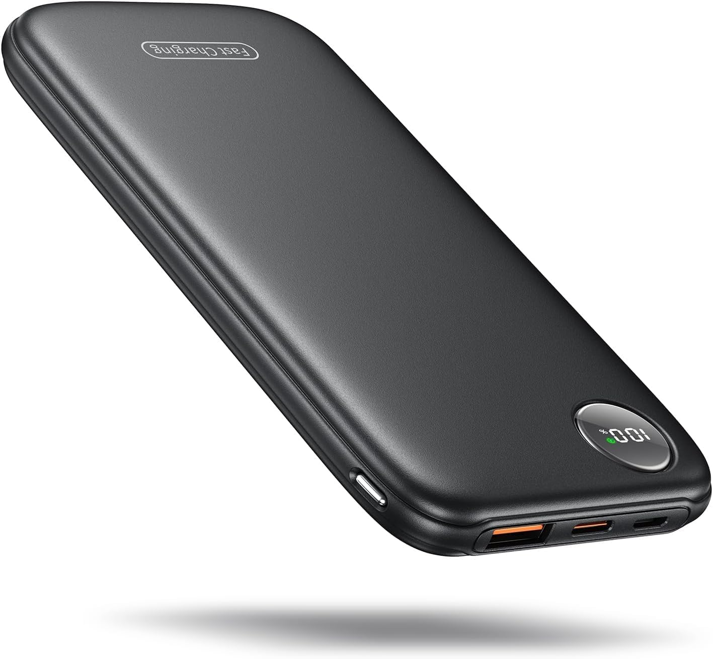 Power Bank Fast Charging 10000mAh, 12V/22.5W Portable Charger USB C Powerbank with LED Display, Phone Battery Pack for iPhone 16/15/14/13/12 Plus Pro Max Mini, for Samsung, Android
