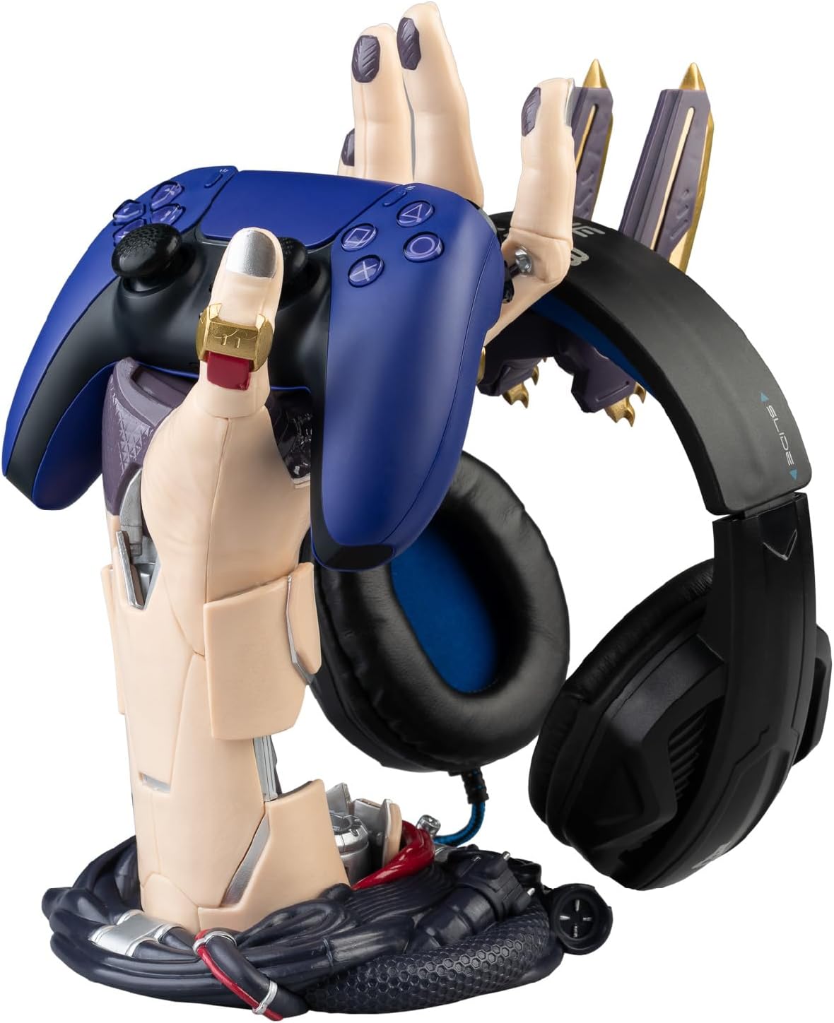 Grupo Erik Gaming Controller Holder & Headphone Stand - Cyberpunk