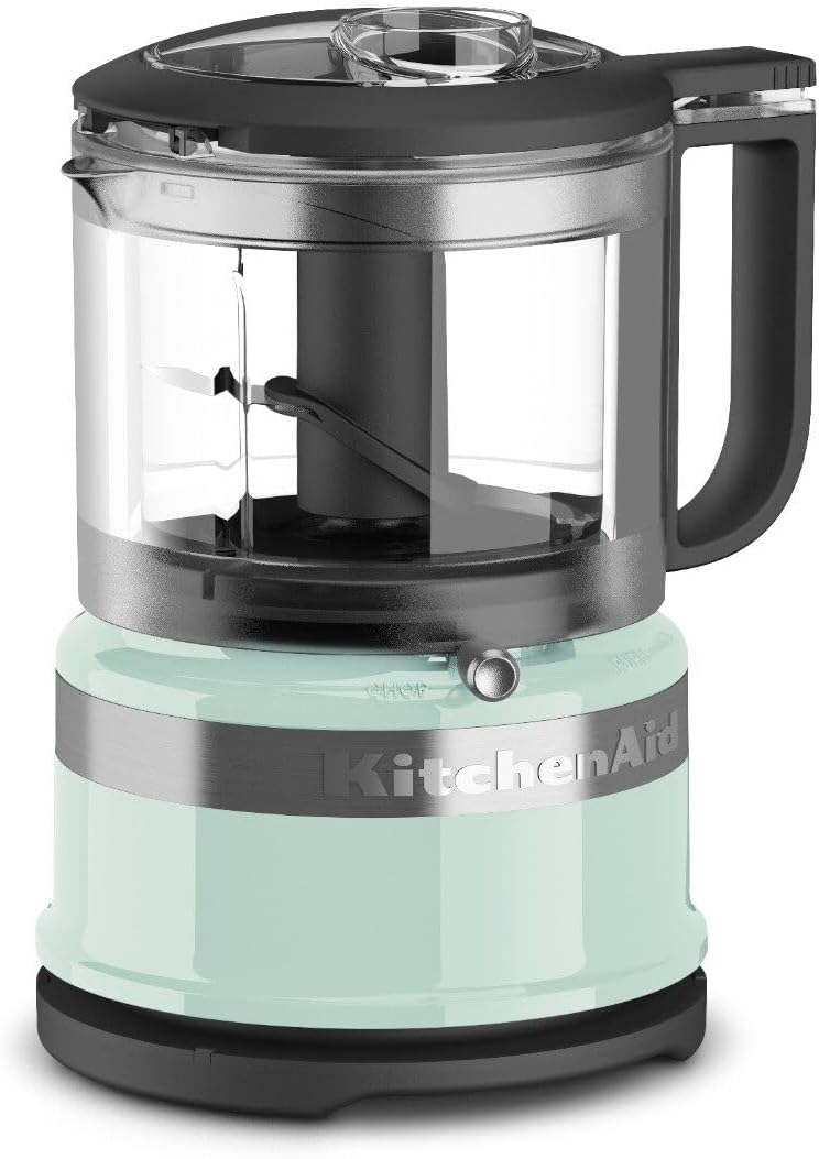 KitchenAid KFC3516IC 3.5-Cup Mini Food Processor-Ice, Plastic