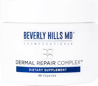 Dermal Repair Anti-Aging Supplement - Hyaluronic Acid, Collagen, Vitamins for Smooth, Plump Skin