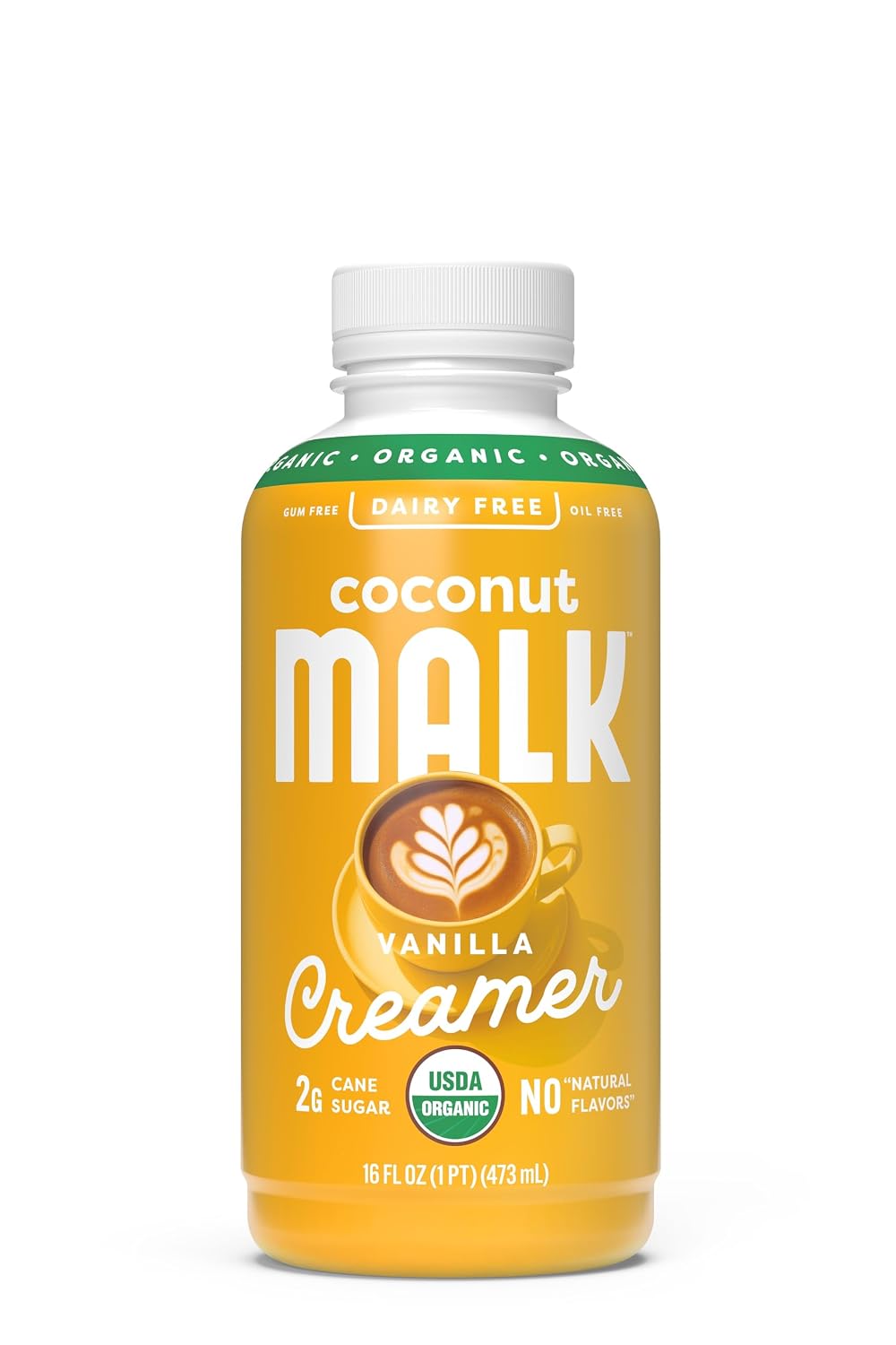 Malk Organic Vanilla Coconut Creamer, 16 Fl Oz