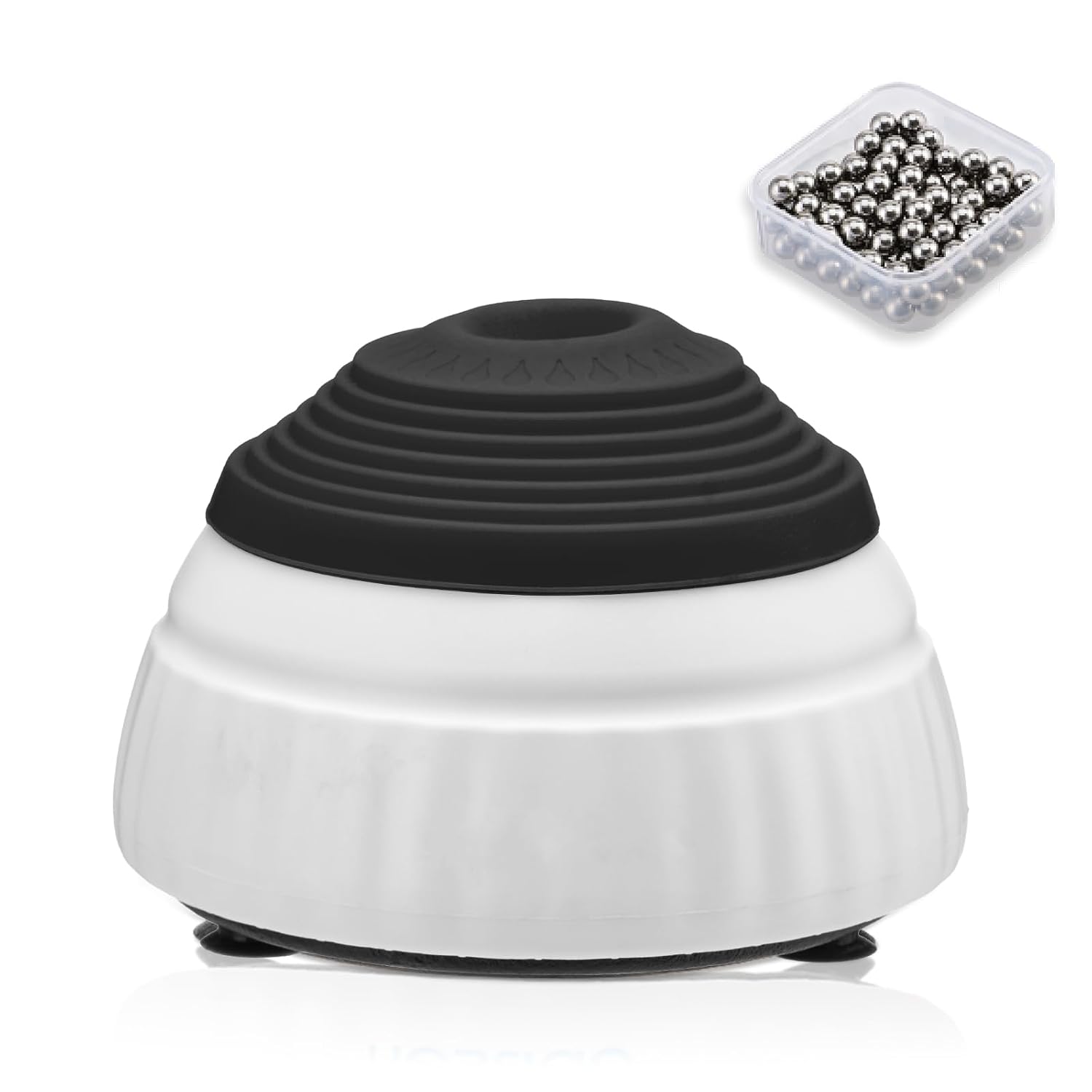 Mini Vortex Mixer, 3000 RPM Vortex Shaker with Touch Function Lab Paint Shaker for Nail Polish, Eyelash Gel and Tattoo Ink, Includes 100 Mixing Balls