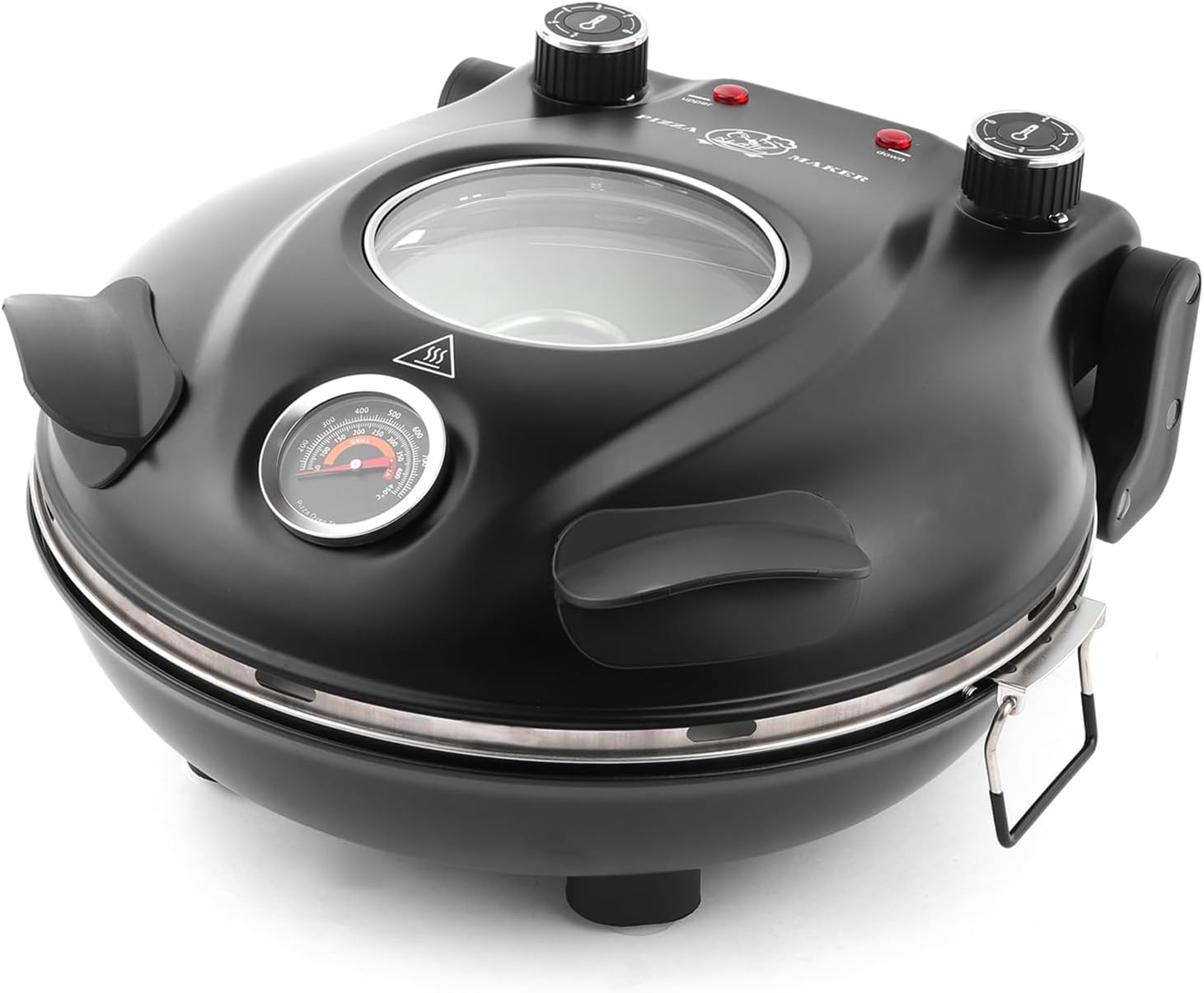 KLAIF Electric Pizza Oven Indoor, LM-Black, Basic Set