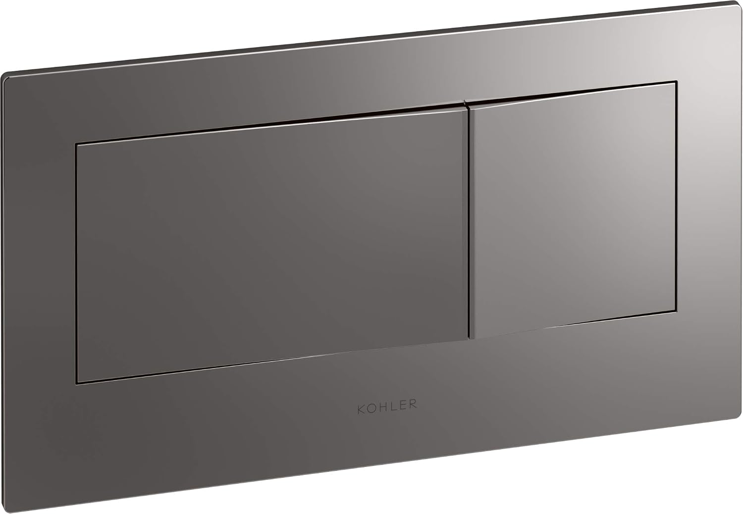 KOHLER Veil® Flush actuator plate for 2"x6" in-wall tank and carrier system