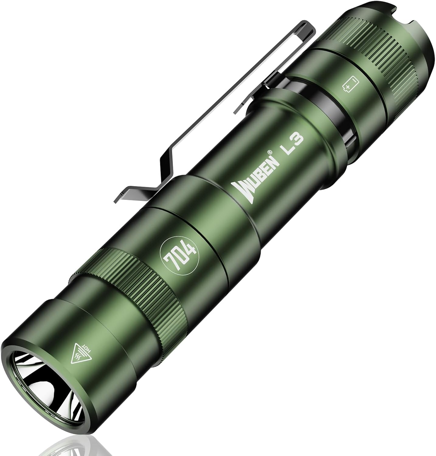 WUBEN L3 Rechargeable LED Flashlight, 3000 High Lumens Super Bright Torch