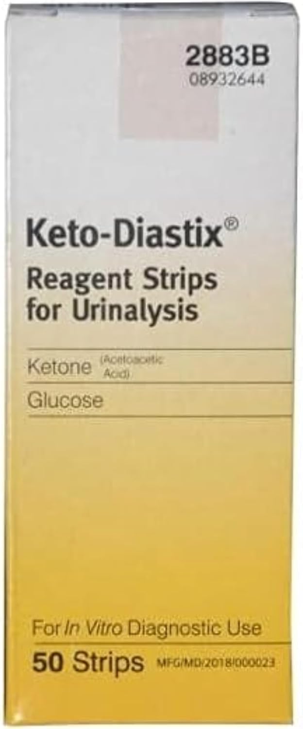 50 Reagent Strips for Urinalysis, Unflavored, Medication Test Strips