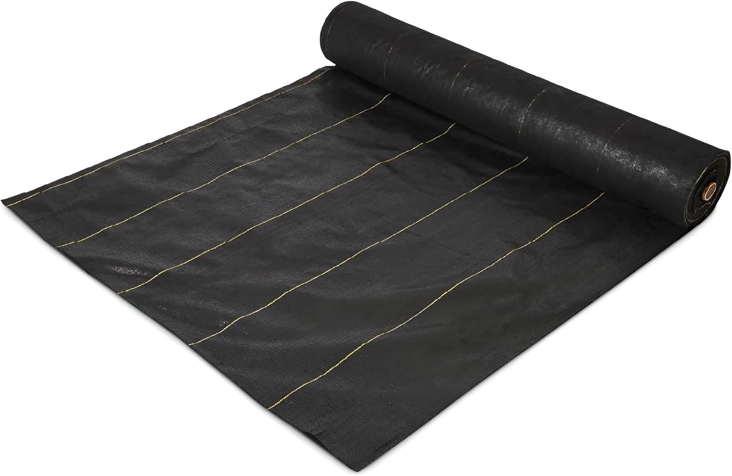 Dewitt Sunbelt Woven Ground Cover, 3.2 oz, Black, 6' x 300' - Durable Weed Barrier Fabric for Greenhouse, Garden, Outdoor Display & Landscaping