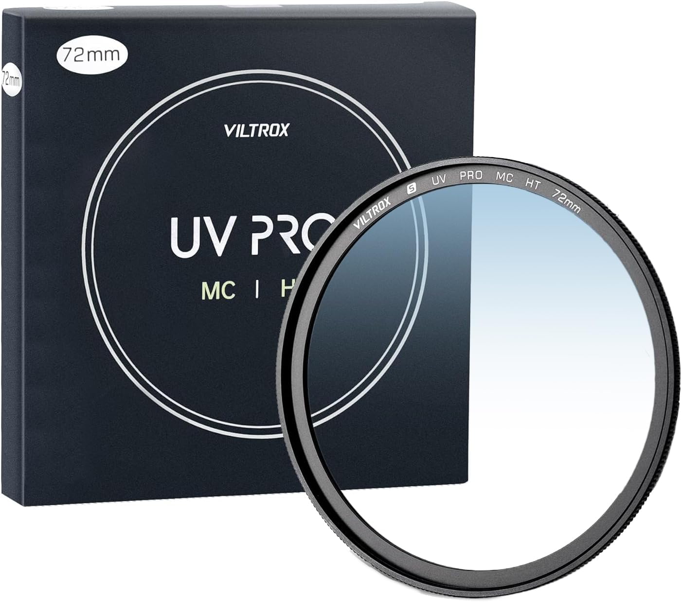 VILTROX 72mm MC UV Camera Lens Protection Filter,Ultra Slim 18 Layers Multi Coated High Definition Lens Filter for Canon Nikon Sony Fuji Camera Lens