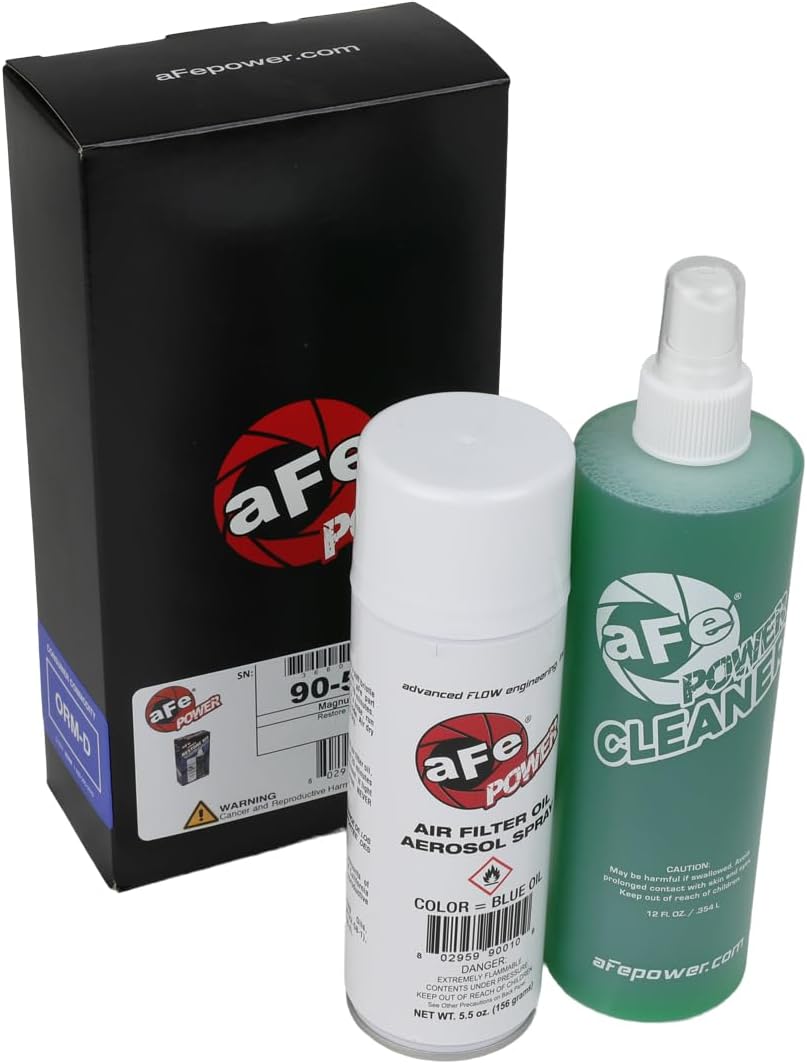 aFe Power MagnumFLOW 90-50001 Air Filter Restore Kit (Single, Blue)
