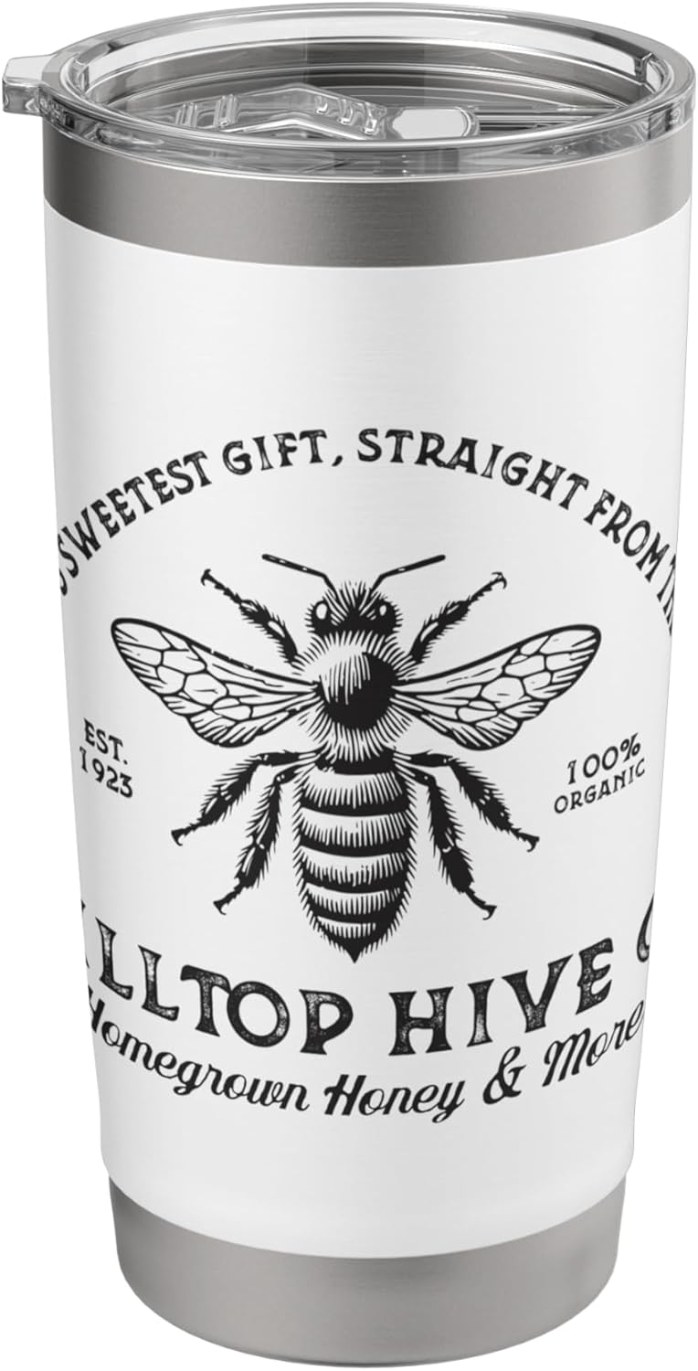 Hilltop Hive Co. Homegrown Honey & More Stainless Steel Insulated Tumbler