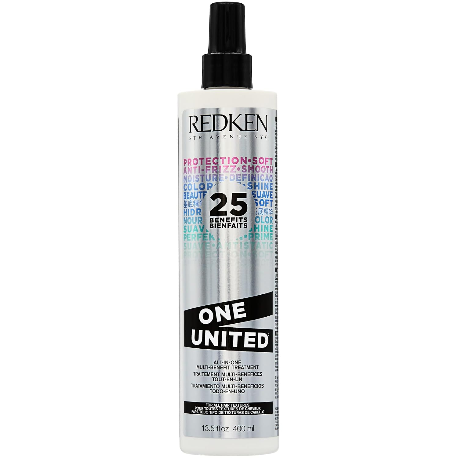 Redken One United Leave-In Conditioner – Heat Protectant & Detangler Spray