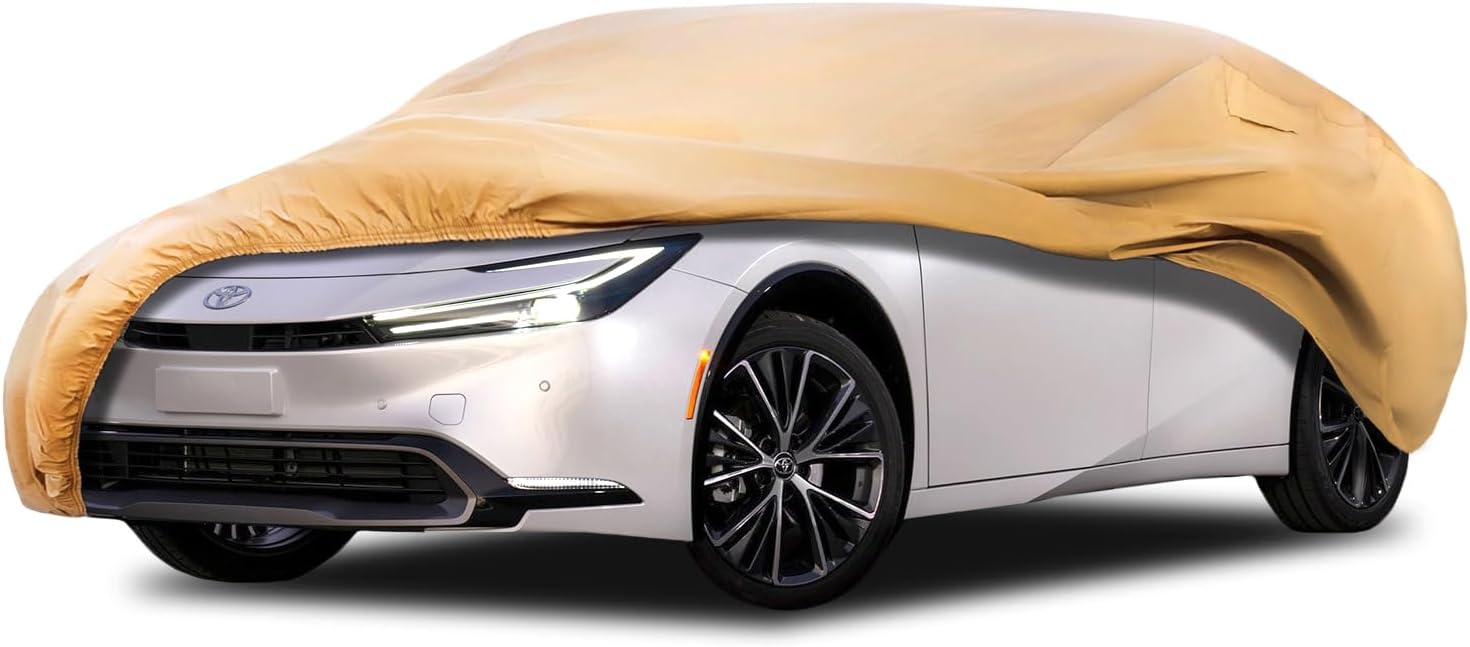 Heavy Duty Outdoor Car Cover Custom Fit for 2010-2026 Toyota Prius