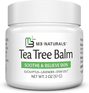 Tea Tree Oil Foot Balm - Use for Remedy for Athletes Foot, Toenail Repair, and Itchy Dry Skin | Fast Acting Irritation Relief from Eczema Psoriasis and Fungal Acne | Soothing 2 oz Skin Moisturizer
