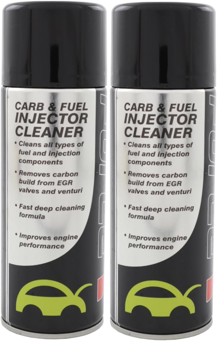 (Pack of 2) 400ml Carb & Fuel Injector Cleaner - Carburettor Carbon Cleaner Spray