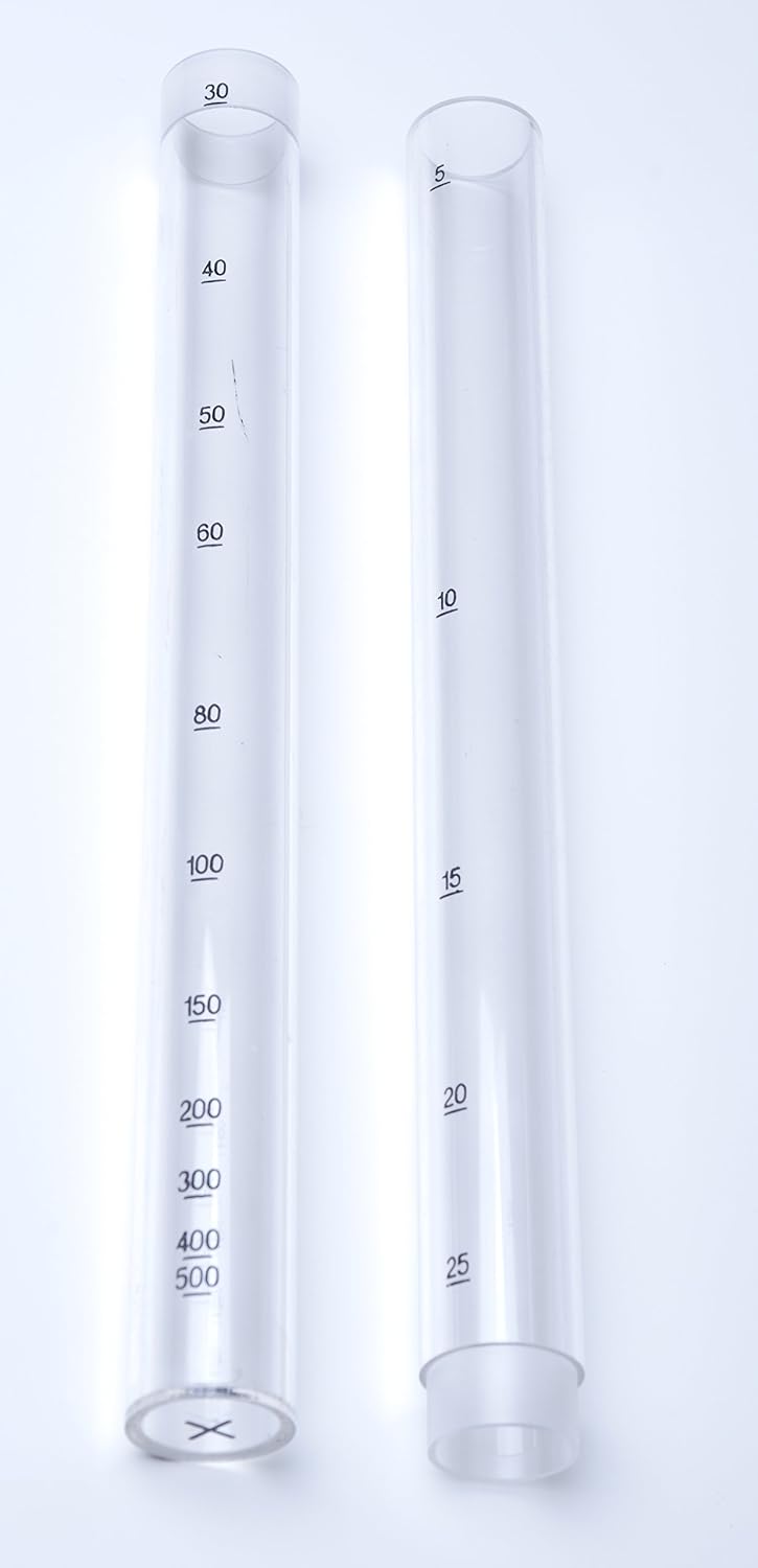 Palintest 1172427 5-500NTU Turbidity Tube 26, Double