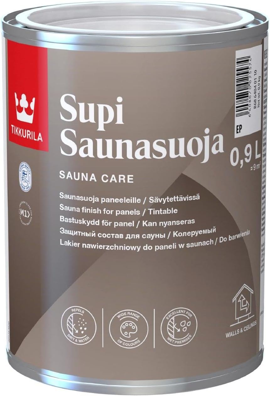 TIKKURILA SUPI Sauna Uoja for Protection 900ml