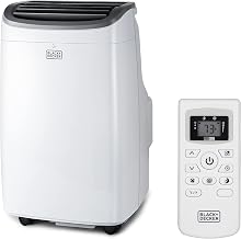 BLACK+DECKER 10,000 BTU Portable Air Conditioner up to 450 Sq.Ft. with Remote Control,White