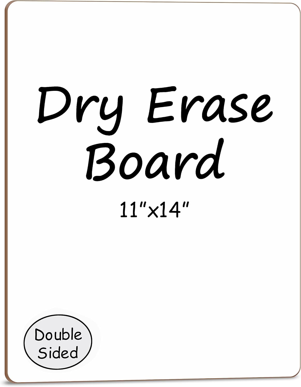 Scribbledo White Board Dry Erase Board 11" x14” Mini Double Sided Personal Whiteboard Board Dry Erase Lapboard Handheld Personal White Boards for Students Small Whiteboard Office Kitchen