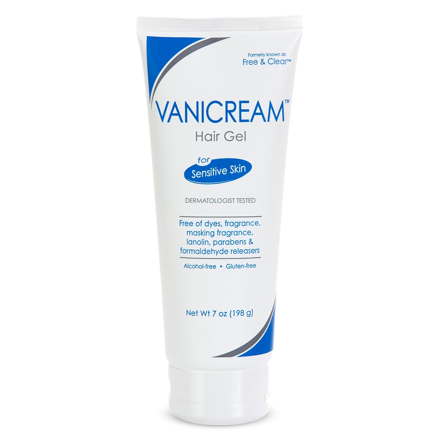 Vanicream Hair Gel, Styling Gel with Firm Hold & Non-Greasy Finish, 7 Oz