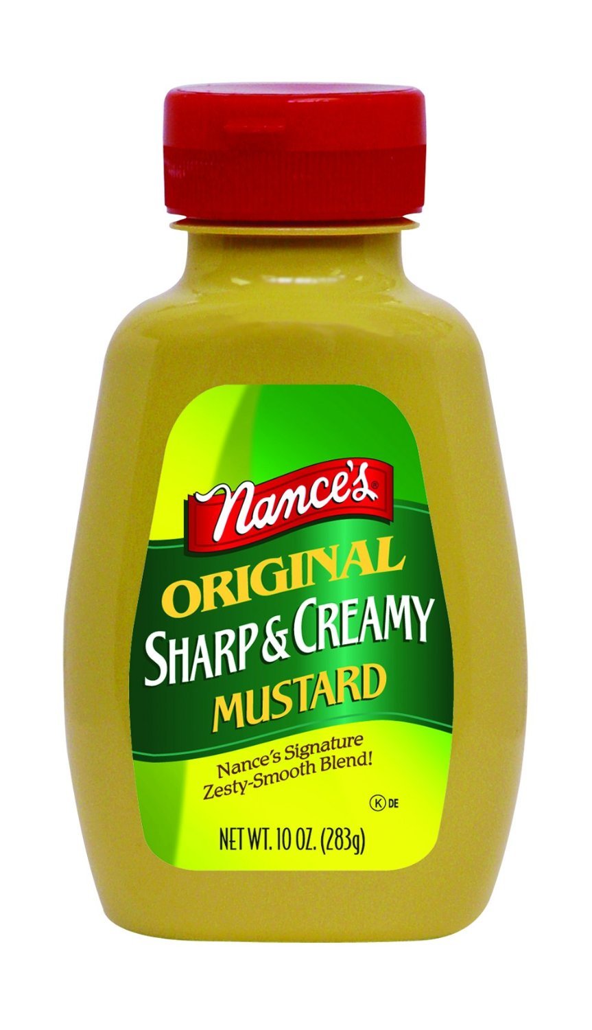 Nance's Mustard Sharp & Creamy, 10 Ounce (Pack of 3)