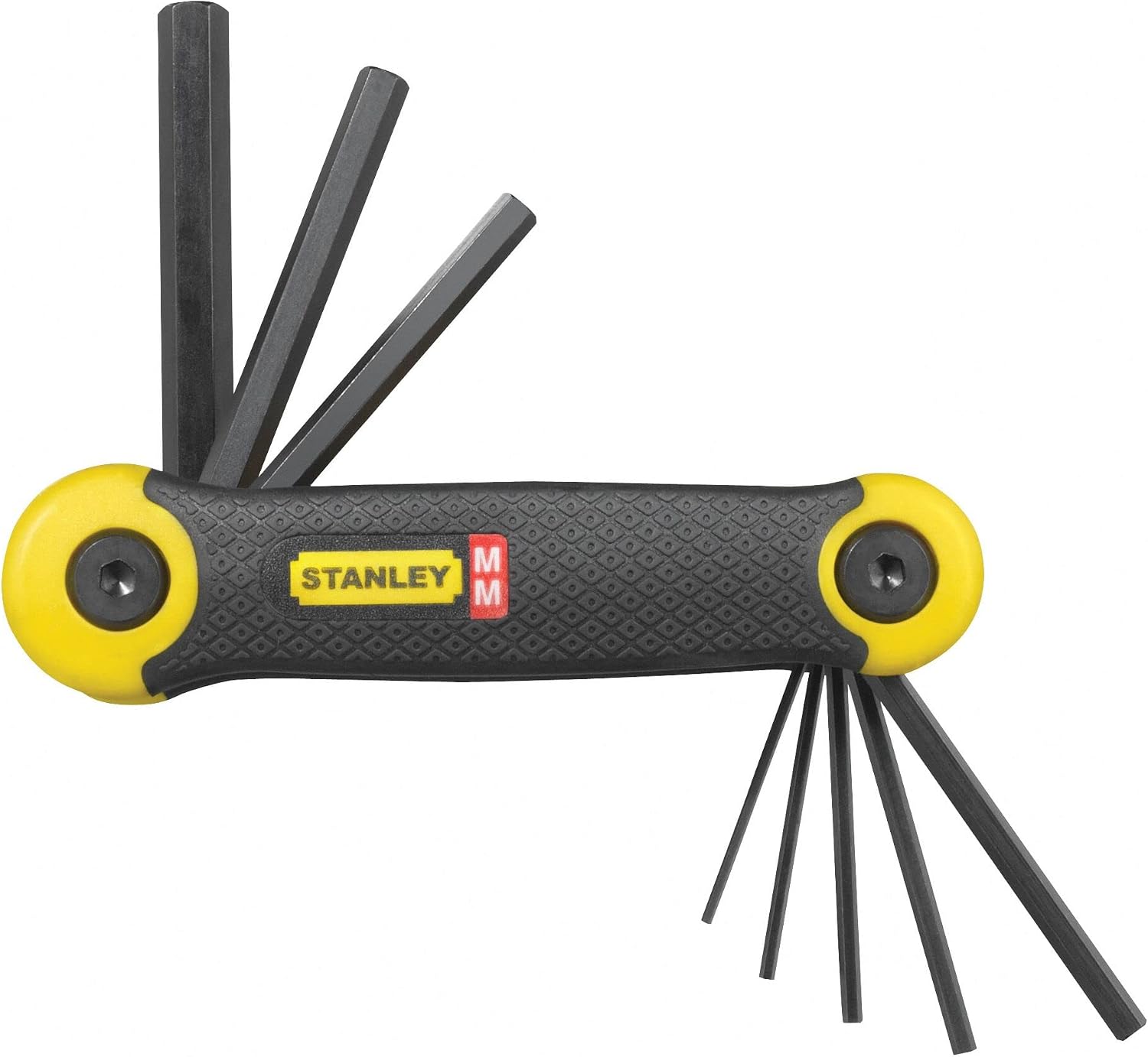 STANLEY Metic Folding Hex Key Set Pocket Size (8 Pieces) 2-69-264