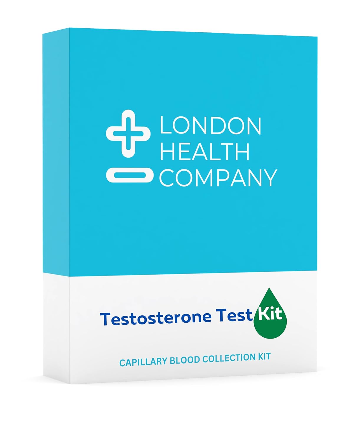 Testosterone Blood Test Kit. Male Hormone Testing. Laboratory Results