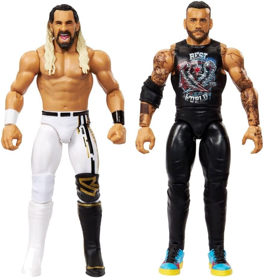 CM Punk & Seth Rollins - WWE Main Event 2-Packs 23