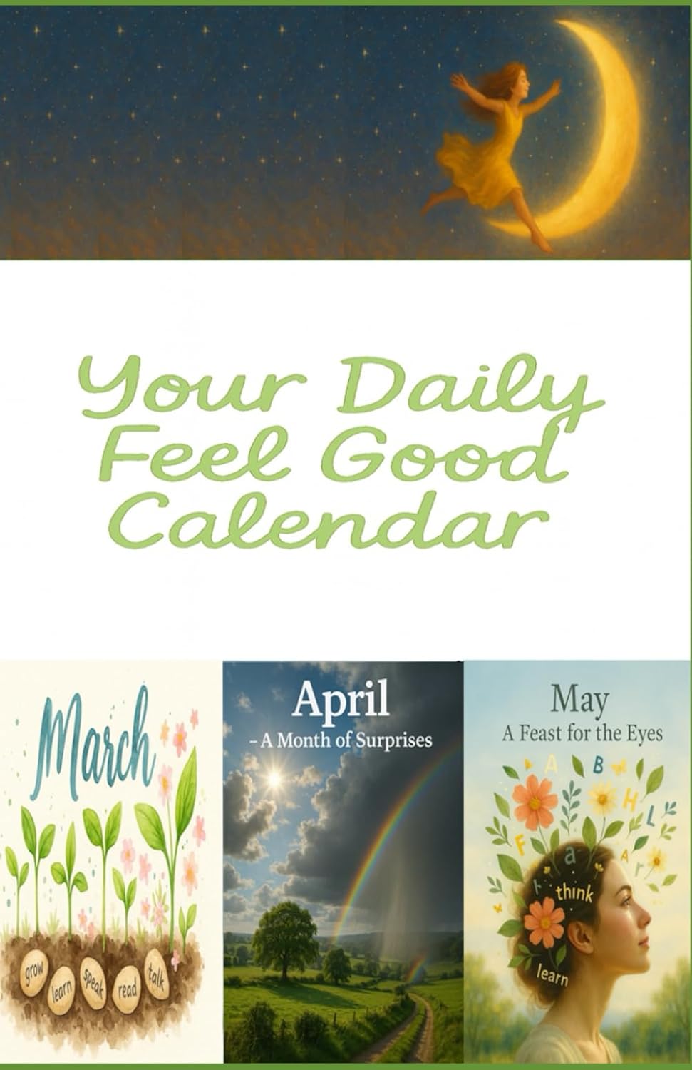 Your Daily Feel Good Calendar ✨: March - May (Your Daily Feel-Good Calendar ✨ — A Year of English Inspiration)